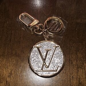 Gold and Silver Key Holder & Bag Charm